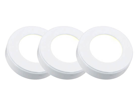 American Lighting 9.6 Watt - 12V Omni LED 3-Puck Light Kit - White
