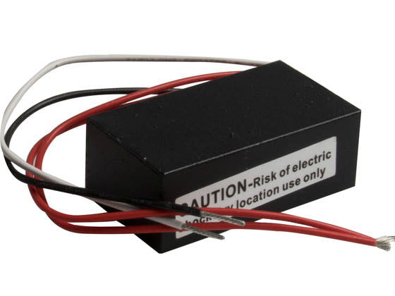 EmeryAllen Dimmable 60W 12V AC Zero Load Class 2 Transformer