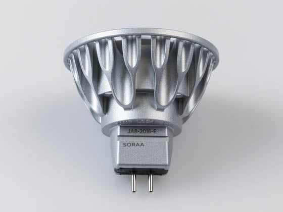 Soraa Dimmable 9W - 12V - 95 CRI - 2700K - 25° MR16 LED Bulb - GU5.3 Base