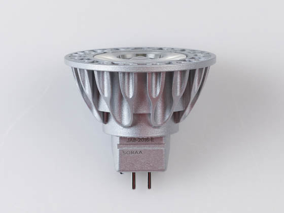 Soraa Dimmable 9W - 12V - 95 CRI - 2700K - 25° MR16 LED Bulb - GU5.3 Base