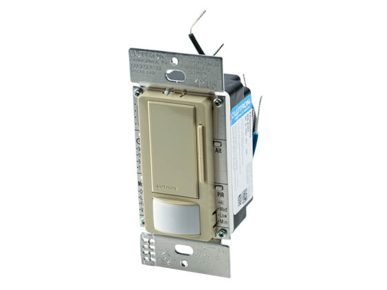 Lutron Maestro 0-10V LED Dimmer With Occupancy/Vacancy Sensor - Multi-Location Single Pole