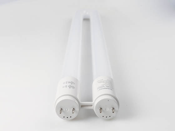 Satco 13W 1.6" Gap 5000K Hybrid T8 UBent LED Bulb