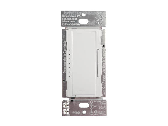 Lutron Maestro PRO Dimmer for LED/CFL/Incandescent/Halogen - 120V - White