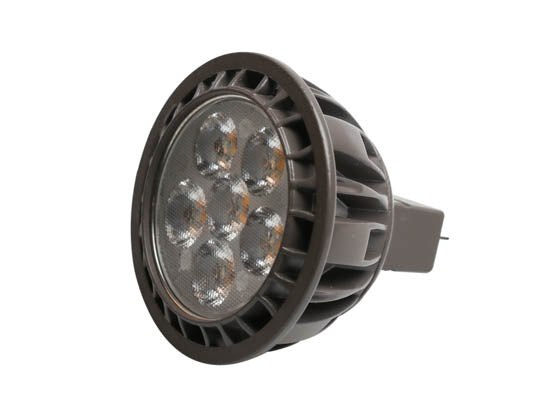Brilliance Dimmable 7W 8V-25V 5700K 30° MR16 LED Bulb - Enclosed Rated