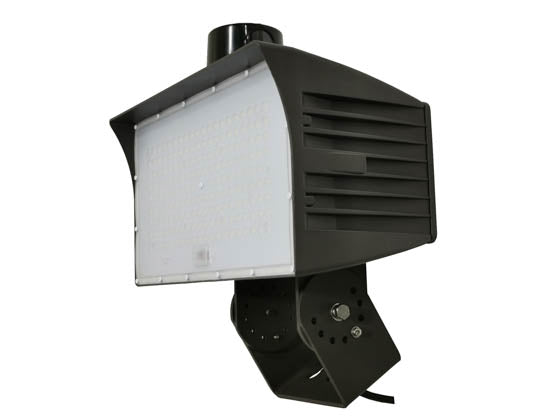 Maxlite 120W LED Flood Light Fixture With Trunnion and Photocell - 5000K - 400W HID Equivalent