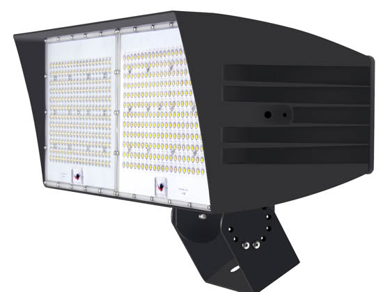 Maxlite 310W LED Flood Light Fixture With Trunnion and Photocell - 5000K - 1000W HID Equivalent