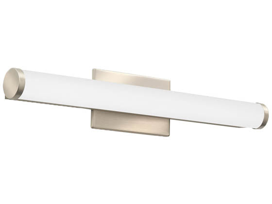 Lithonia Dimmable 22" LED Vanity Fixture - Color Selectable - 120-277V - Brushed Nickel