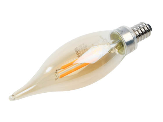 Bulbrite Dimmable 2.5W 2100K Vintage Decorative Filament LED Bulb - Enclosed Rated