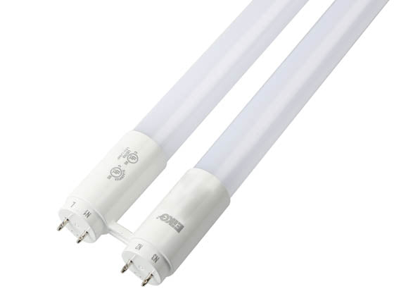 Eiko 13W 1.6" Gap 4000K Hybrid T8 U-Bend LED Bulb