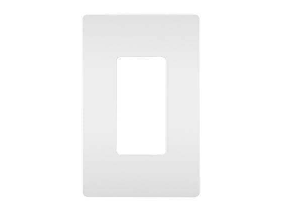 Legrand/Pass & Seymour Screwless Single Gang Wallplate - White