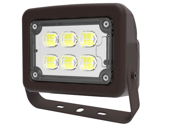Halco 12 Watt LED Flood Light Fixture With Yoke Mount - Color Selectable - 50 Watt Equivalent