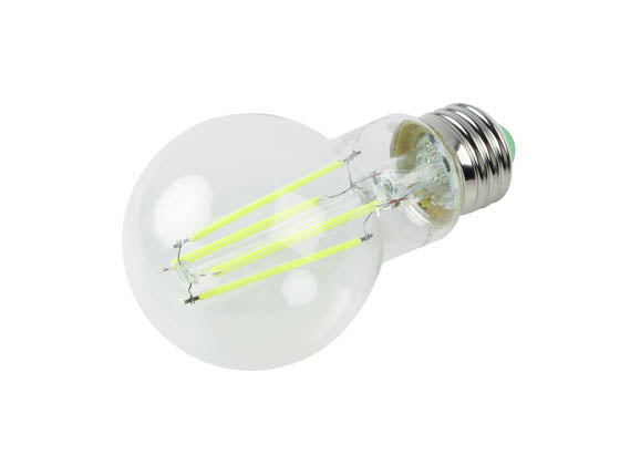 TCP Dimmable 8 Watt Green A19 Filament LED Bulb