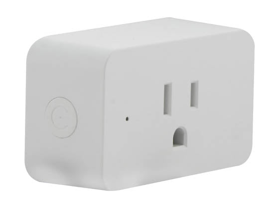 Satco Starfish WiFi Smart Wireless 15 Amp Plug-In Outlet