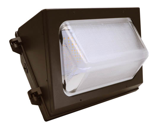 Maxlite Dimmable Forward Throw LED Wallpack Fixture With Easy On/Off Photocell - Wattage and Color Selectable - 150-250 Watt HID Equivalent