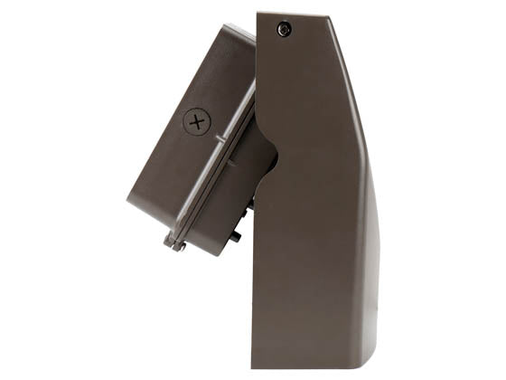 80 Watt Adjustable LED Wallpack - 120-277V - 5000K - 320 Watt Equivalent