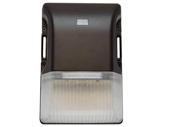 MaxLite Slim Profile LED Entry Wallpack Security Fixture With Photocell - Wattage and Color Selectable