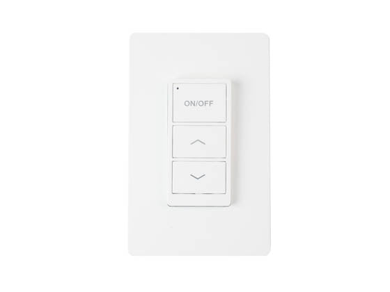 Bluetooth Wireless Network 3-Button Wall Switch for Maxlite C-Max Control Ready Fixtures