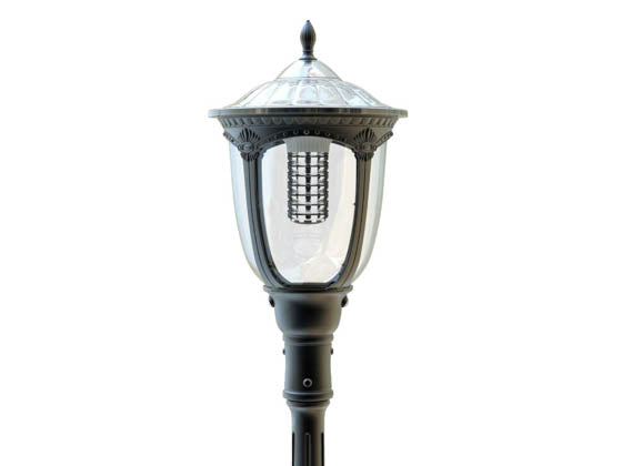 Solera 4000K Off-Grid Solar LED Post Top Light Fixture