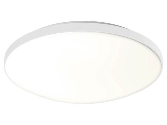 Juno Dimmable 11" - 17.2 Watts - 120V LED Flush Mount Fixture - Color Selectable - Interchangeable Trim