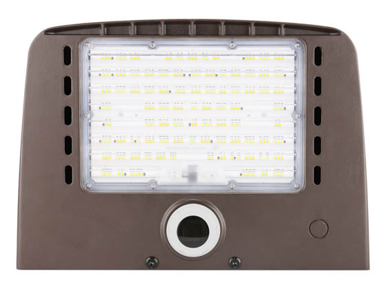 Dimmable Full Cut-Off LED Wall Pack Fixture - Wattage and Color Selectable - 400 Watt HID Equivalent