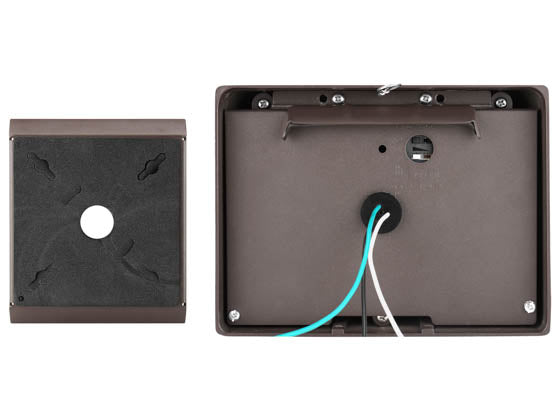 Dimmable Full Cut-Off LED Wall Pack Fixture - Wattage and Color Selectable - 400 Watt HID Equivalent