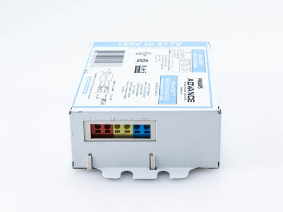 Advance Electronic Ballast Optimized to Ignite Two 36W Germicidal PL-L Style 4-Pin CFLs.