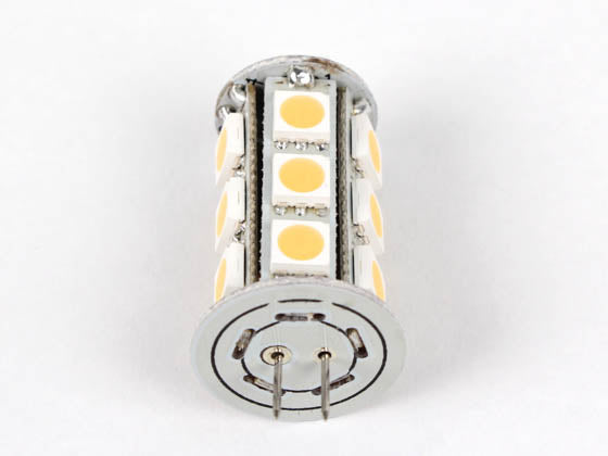 Halco Non-Dimmable 2.4 Watt 12V Soft White Bipin LED Bulb - Enclosed Rated