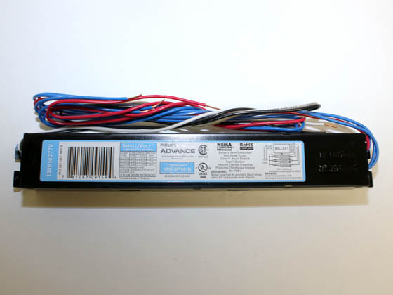 Philips Advance Electronic Ballast 120V to 277V for (2 or 3) F32T8