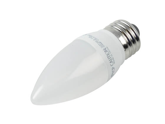 TCP Dimmable 5W 2700K Decorative Frosted LED Bulb - E26 Base