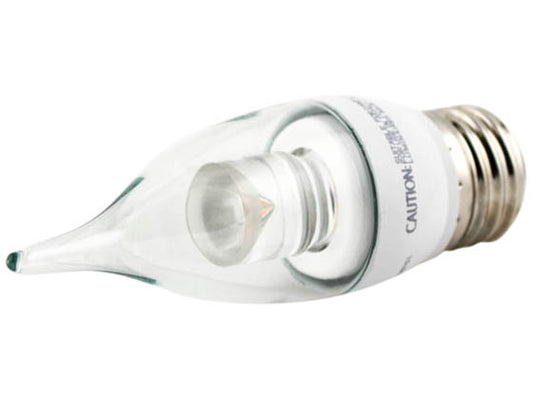 TCP Dimmable 5W Decorative Clear LED Bulb - E26 Base