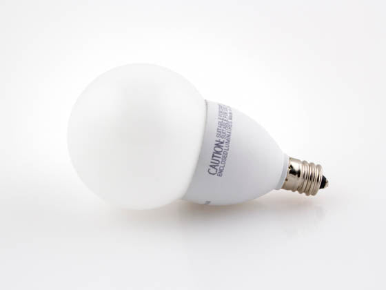 TCP Dimmable 3.5W 2700K G-16 Globe Frosted LED Bulb - E12 Base