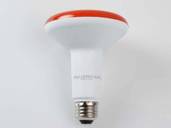 TCP Dimmable 10.5W Amber BR30 LED Bulb