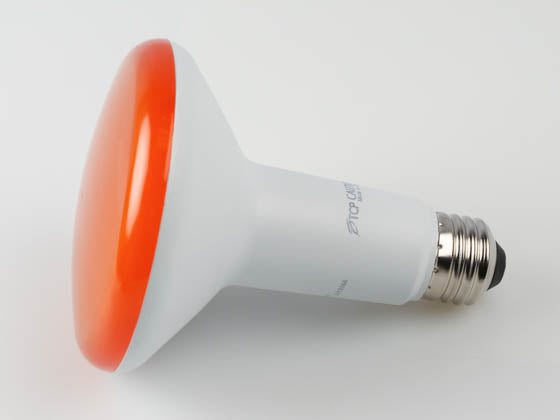 TCP Dimmable 10.5W Amber BR30 LED Bulb