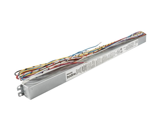 Philips Bodine LP600 Low Profile Linear Fluorescent Emergency Ballast For 1 Lamp T5 - T5HO - T8 and Long CFL - 600-1325 Lumens