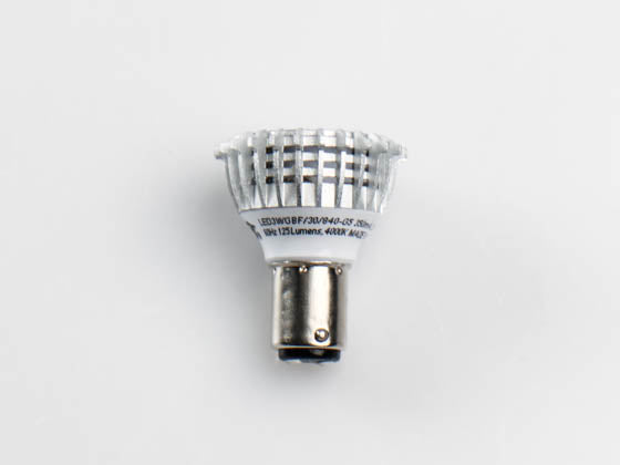 Eiko 3 Watt 12V 3000K GBF LED Elevator Bulb