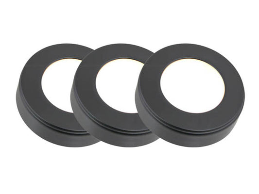 American Lighting 9.6 Watt - 12V Omni LED 3-Puck Light Kit - Black