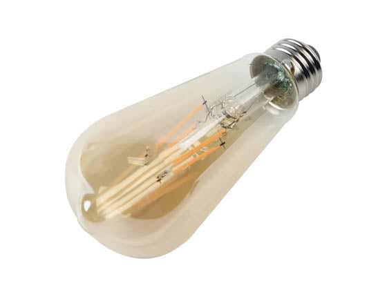 Satco Dimmable 4.5W 2000K Vintage ST19 Filament LED Bulb