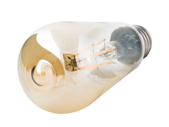 Satco Dimmable 6.5W 2000K Vintage ST19 Filament LED Bulb