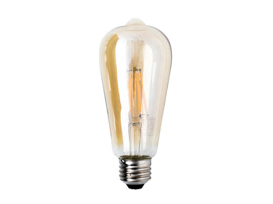 Satco Dimmable 6.5W 2000K Vintage ST19 Filament LED Bulb