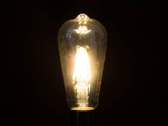 Satco Dimmable 6.5W 2000K Vintage ST19 Filament LED Bulb