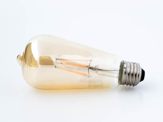 Satco Dimmable 6.5W 2000K Vintage ST19 Filament LED Bulb