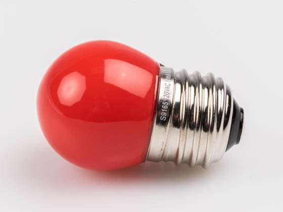 Satco 1.2 Watt Red S11 LED Bulb