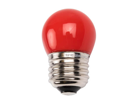 Satco 1.2 Watt Red S11 LED Bulb