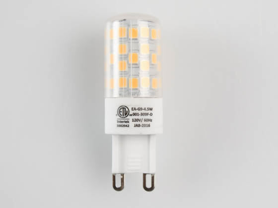 EmeryAllen Dimmable 4.5W 120V 3000K 90 CRI T3 LED Bulb - G9 Base