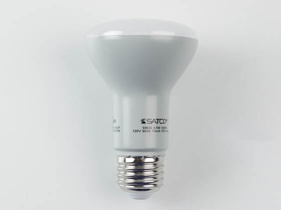 Satco Dimmable 6.5W 4000K R20 LED Bulb