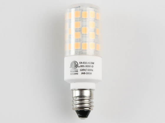 EmeryAllen Dimmable 4.5W 120V 3000K 90 CRI T3 LED Bulb - E11 Base