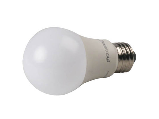 TCP Non-Dimmable 6 Watt 4100K A-19 LED Bulb - Enclosed Rated