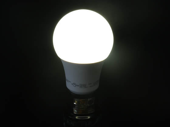 TCP Non-Dimmable 6 Watt 4100K A-19 LED Bulb - Enclosed Rated