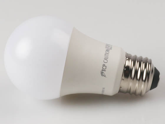 TCP Non-Dimmable 6 Watt 4100K A-19 LED Bulb - Enclosed Rated