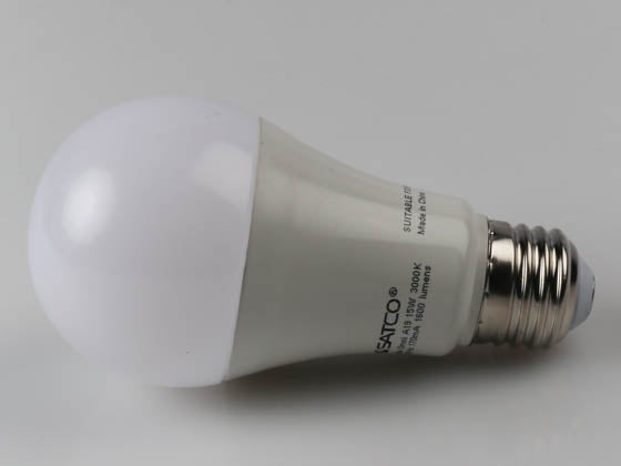 Satco Dimmable 15.5W 3000K A19 LED Bulb